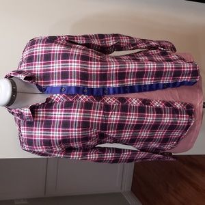 Eddie Bauer size Large flannel shirt nearly new